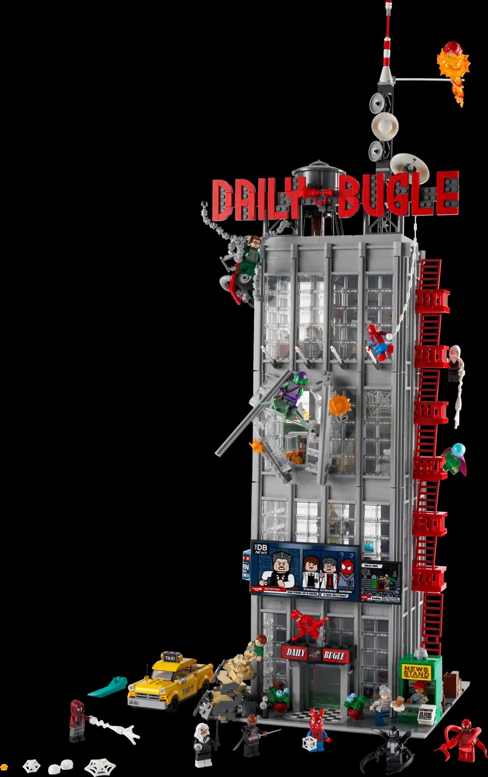 Bộ Mô Hình LEGO  Marvel Spiderman Daily Bugle #76178