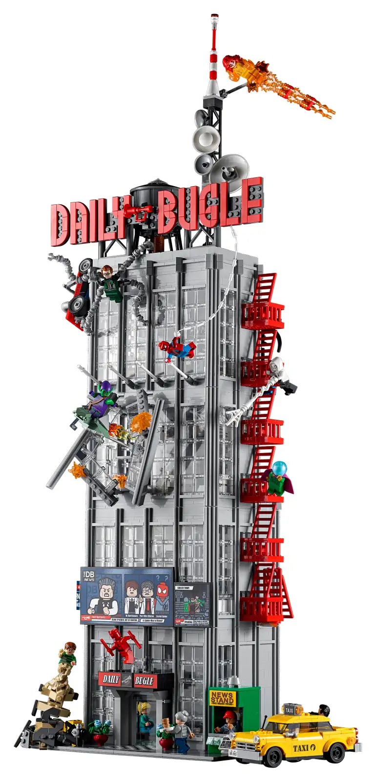 Bộ Mô Hình LEGO  Marvel Spiderman Daily Bugle #76178
