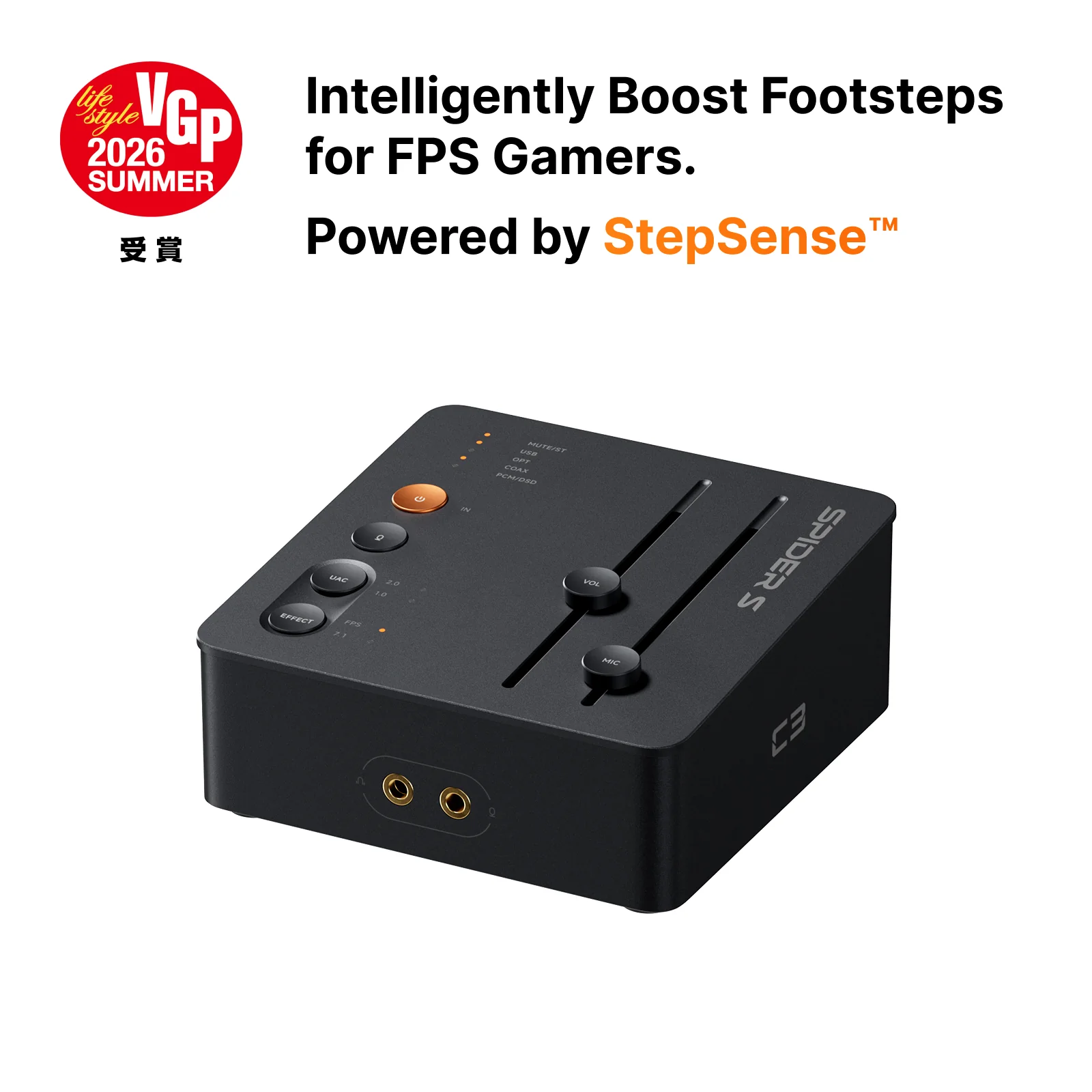 DAC/Amply Fosi Audio StepSense C3