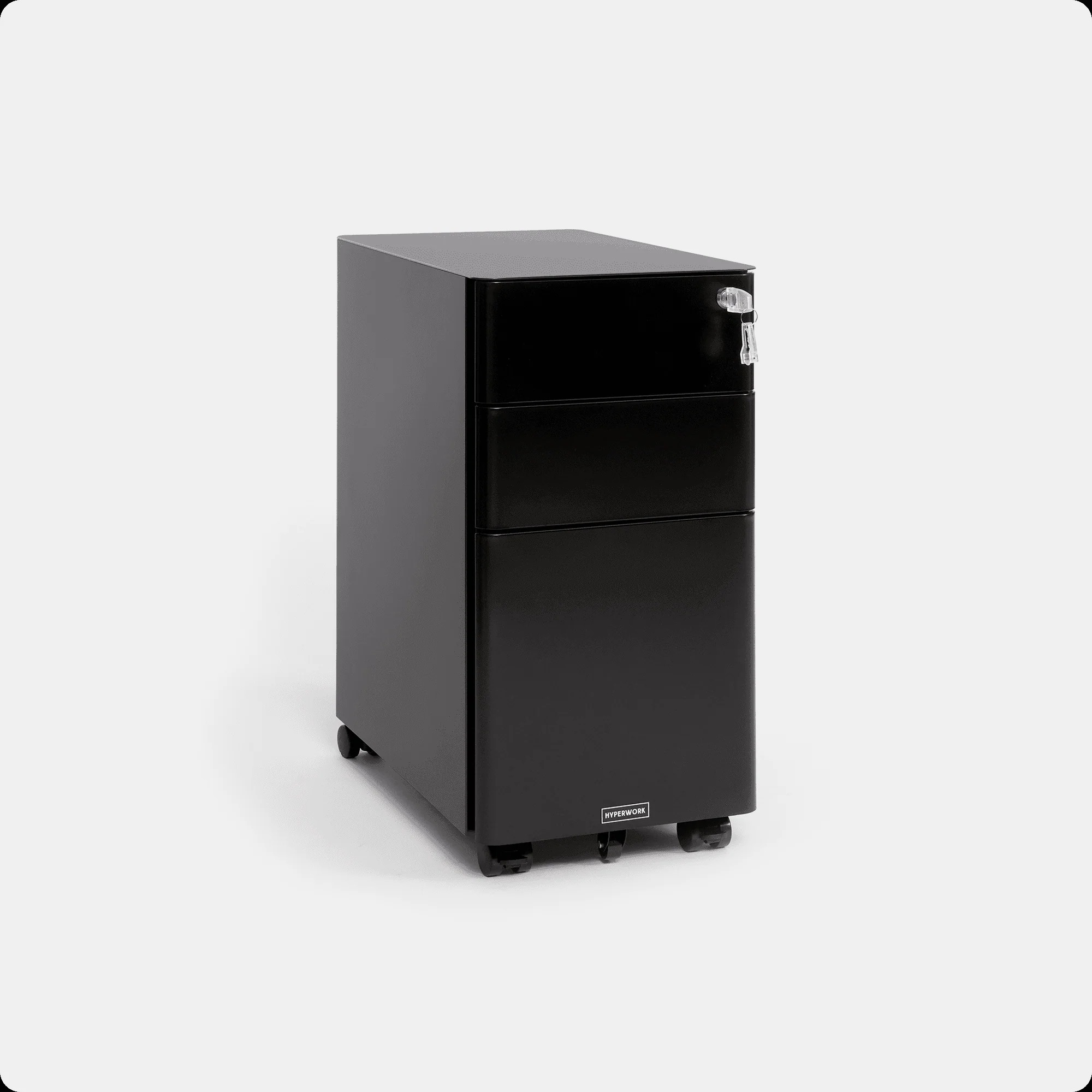 Tủ tài liệu thép di động HyperWork Ivy Slim