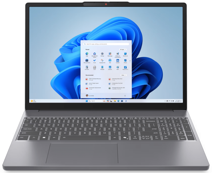 Laptop Lenovo IdeaPad Slim 3 15IRH10 83K1000GVN 2025 i5 13420H RAM 24GB SSD 512GB 15.3" FHD+