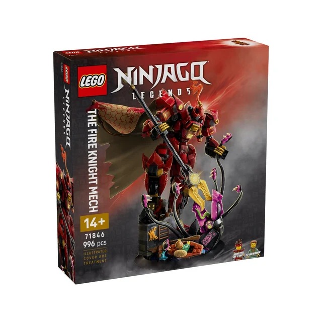 Bộ Mô Hình Chiến Giáp Hiệp Sĩ Lửa LEGO NINJAGO #71846