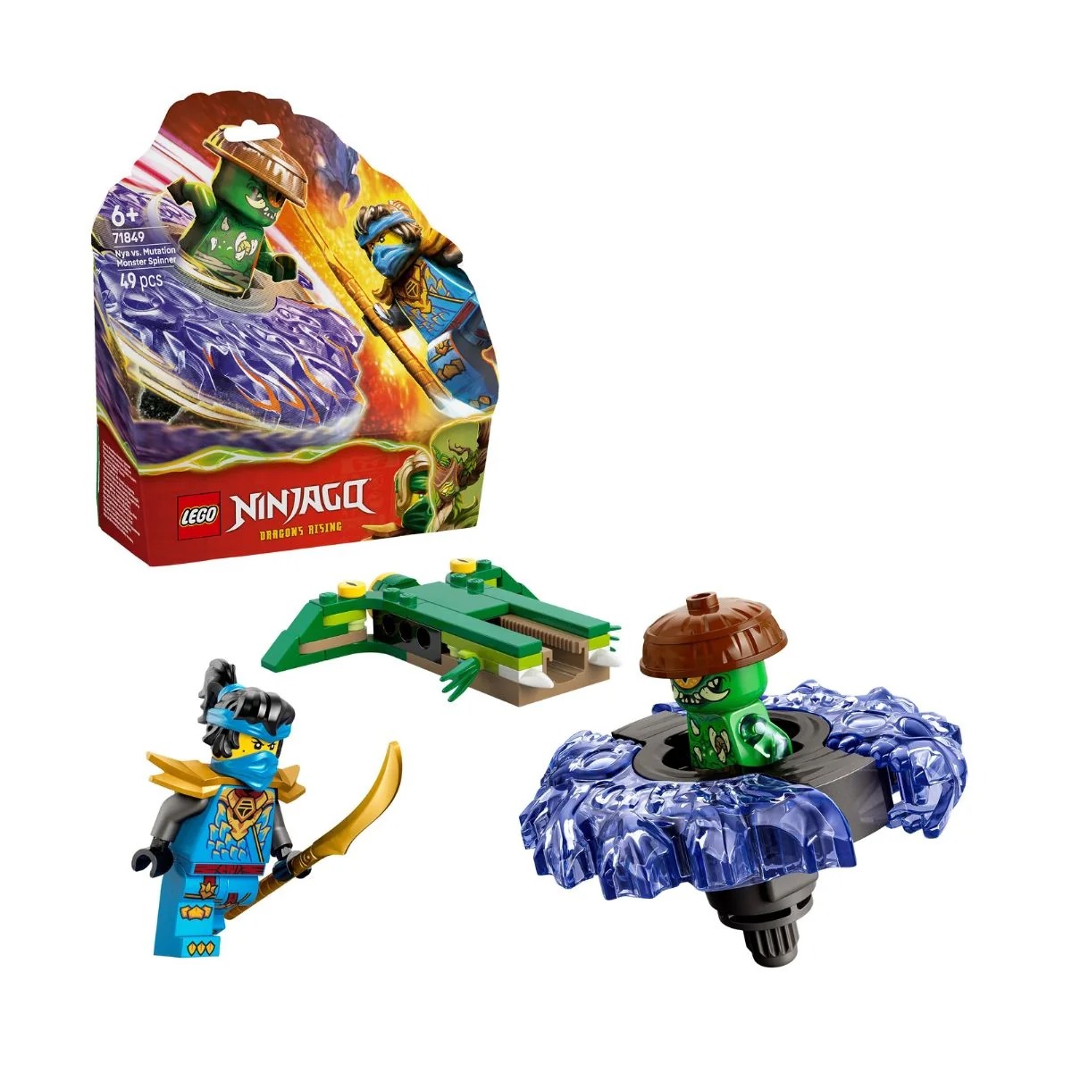 Bộ Mô Hình Nya Đối Đầu Quái Vật Biến Dị LEGO NINJAGO #71849