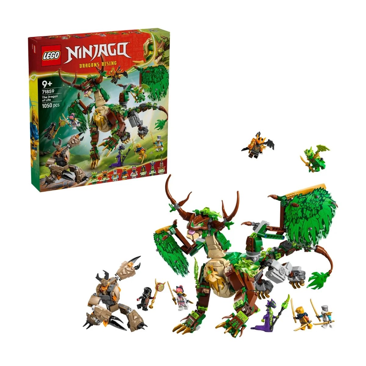 Bộ Mô Hình Rồng Thần Sống LEGO NINJAGO #71859