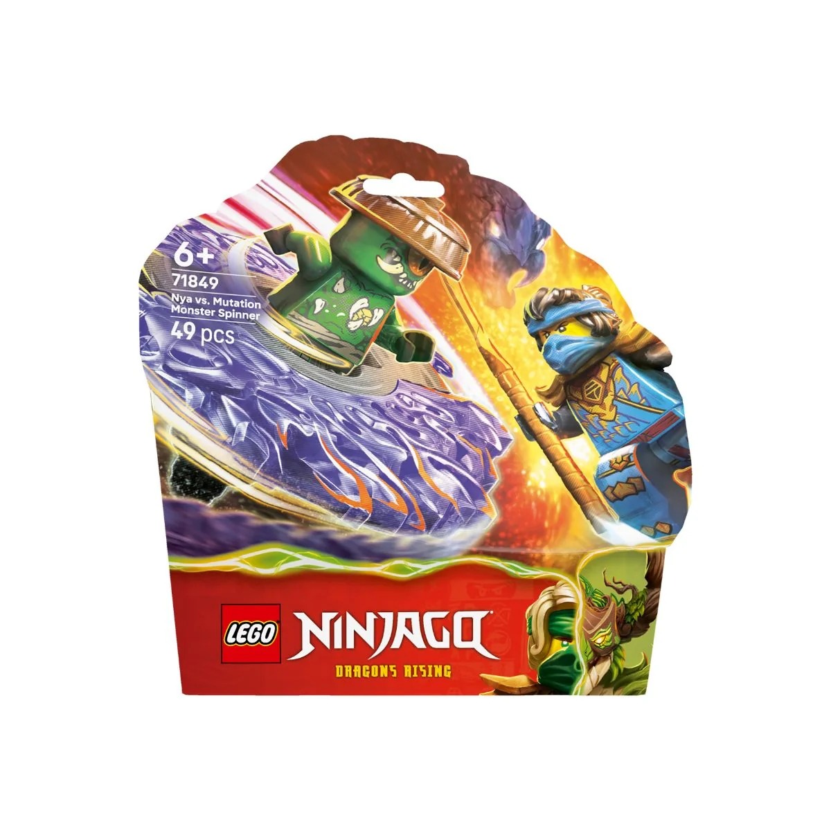 Bộ Mô Hình Nya Đối Đầu Quái Vật Biến Dị LEGO NINJAGO #71849