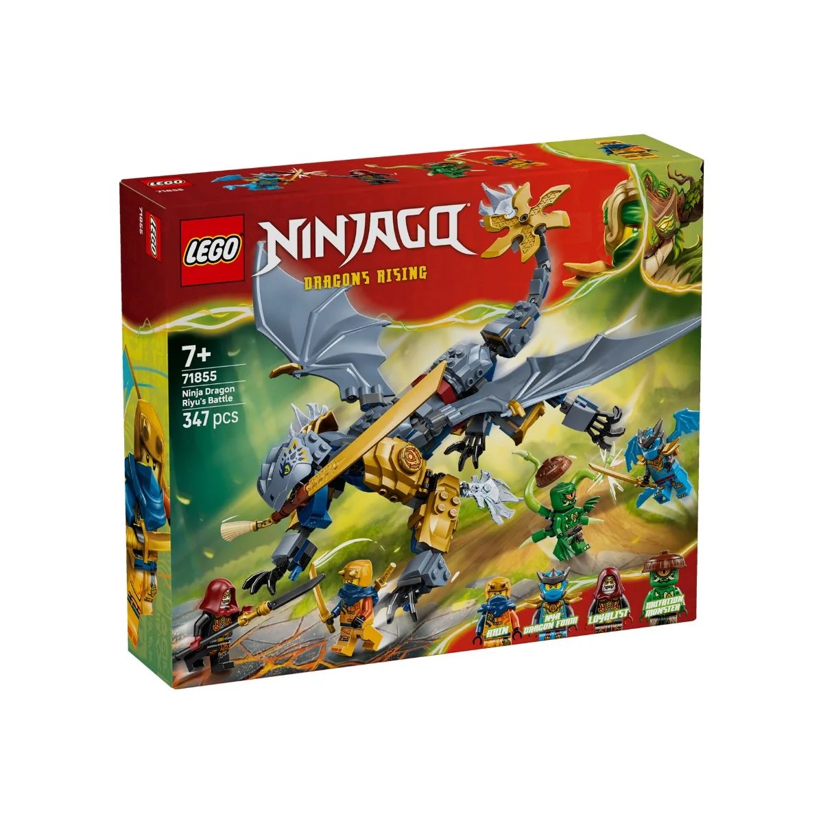 Bộ Mô Hình Trận Chiến Của Rồng Riyu LEGO NINJAGO #71855