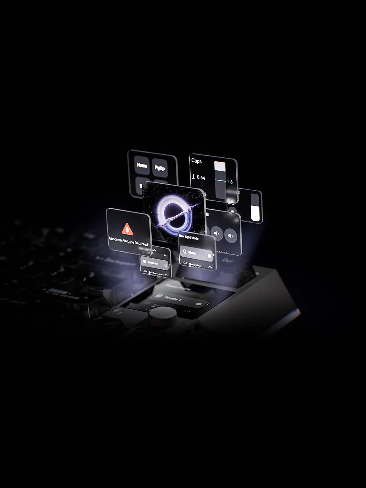 Bàn phím HE MelGeek Centauri80 - Bàn phím HE Flagship 8K