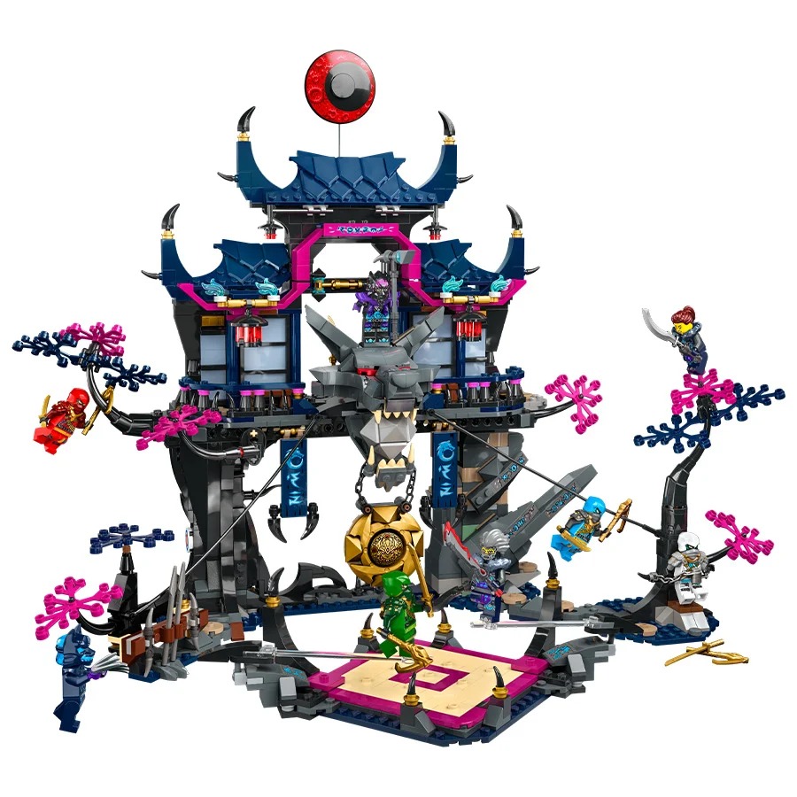 Bộ Mô Hình Tu viện bóng tối của mặt nạ sói LEGO NINJAGO #71813