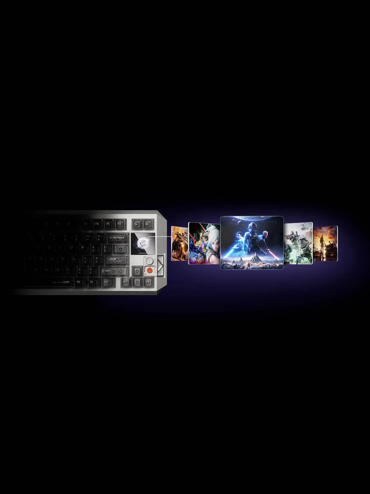 Bàn phím HE MelGeek Centauri80 - Bàn phím HE Flagship 8K