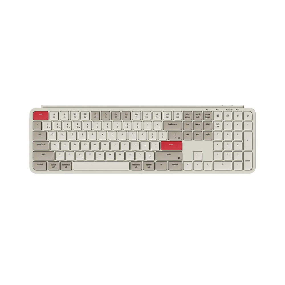 Bàn phím không dây Keychron B6 Pro Retro Ultra-Slim Wireless