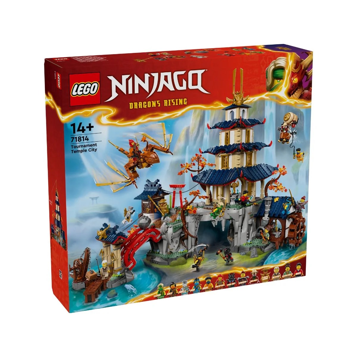 Bộ Mô Hình Đấu Trường Thành Ninja LEGO NINJAGO #71814