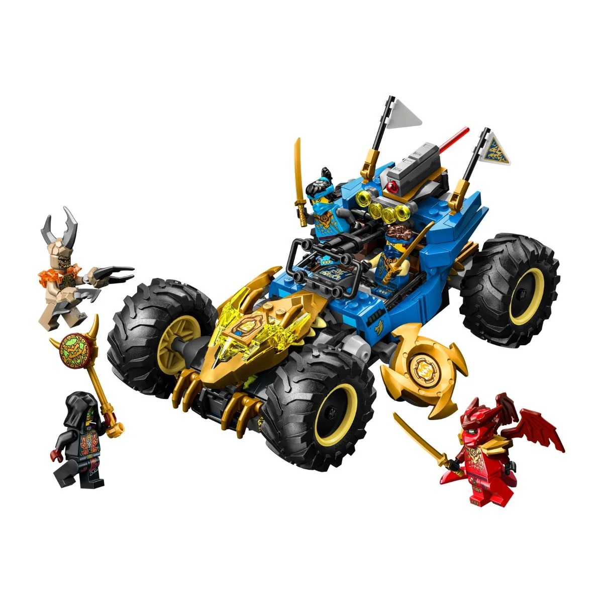Bộ Mô Hình Xe Biến Hình Của Jay LEGO NINJAGO #71856