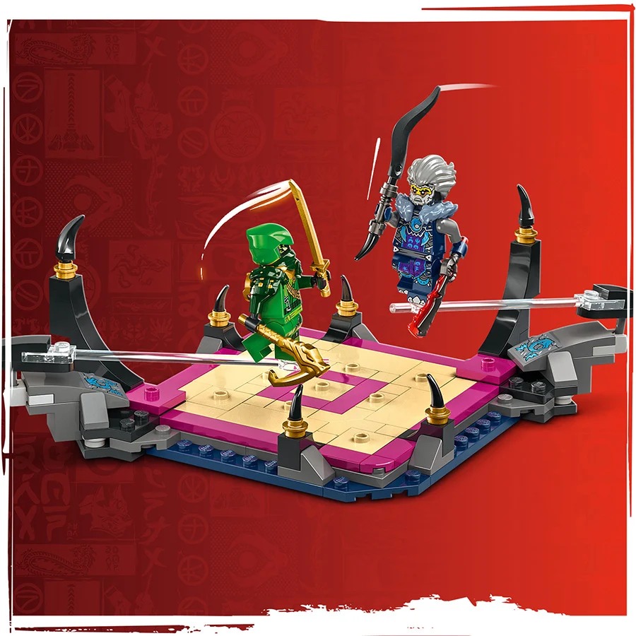 Bộ Mô Hình Tu viện bóng tối của mặt nạ sói LEGO NINJAGO #71813