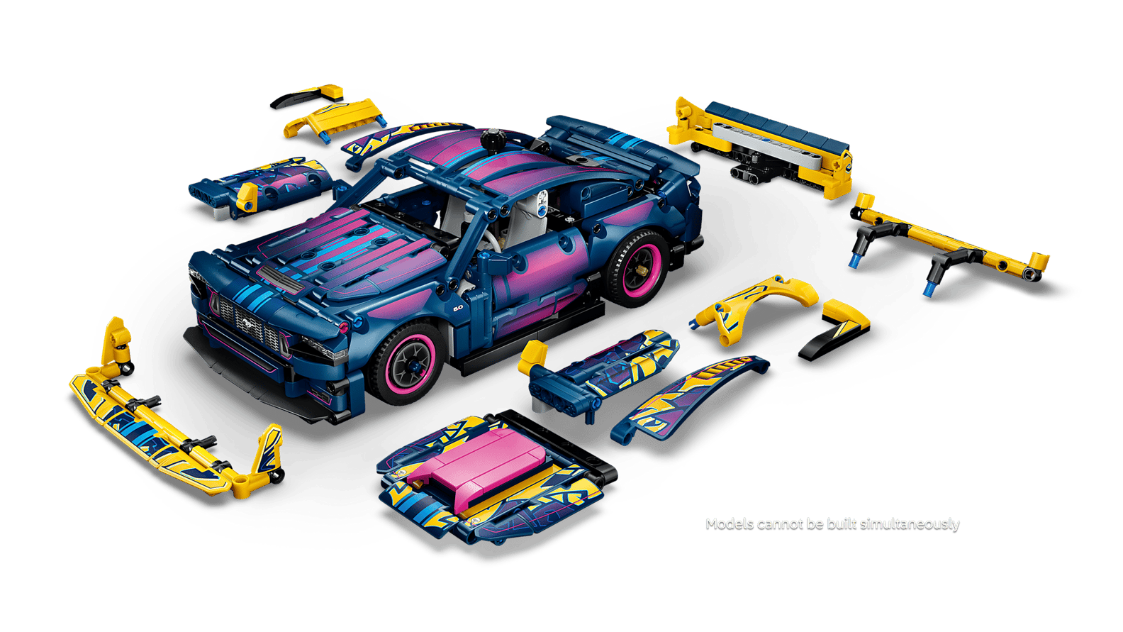 Bộ Mô Hình LEGO Technic Siêu Xe Độ Custom Garage Ford Mustang GT #42236