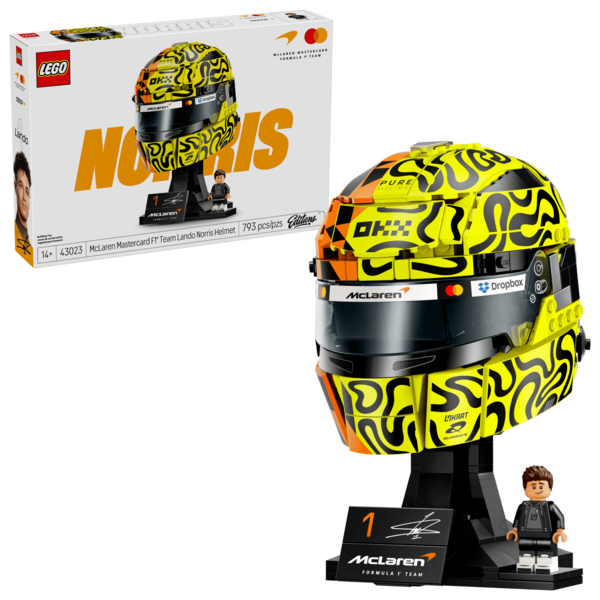 Bộ Mô Hình LEGO McLaren Mastercard F1® Team Lando Norris Helmet #43023
