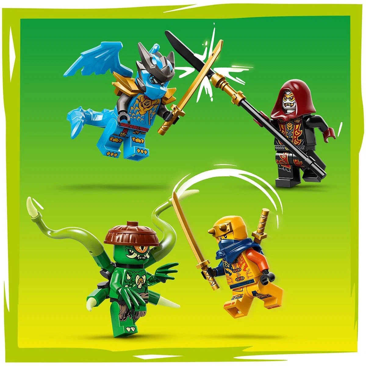 Bộ Mô Hình Trận Chiến Của Rồng Riyu LEGO NINJAGO #71855