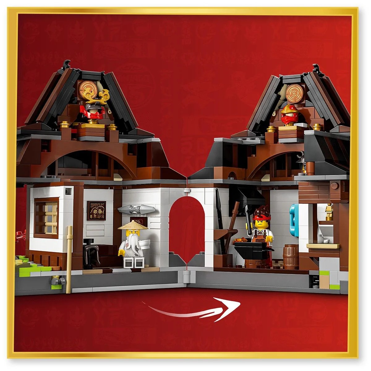 Bộ Mô Hình Thợ Rèn Bốn Vũ Khí – Kỷ Niệm 15 Năm LEGO NINJAGO #71858