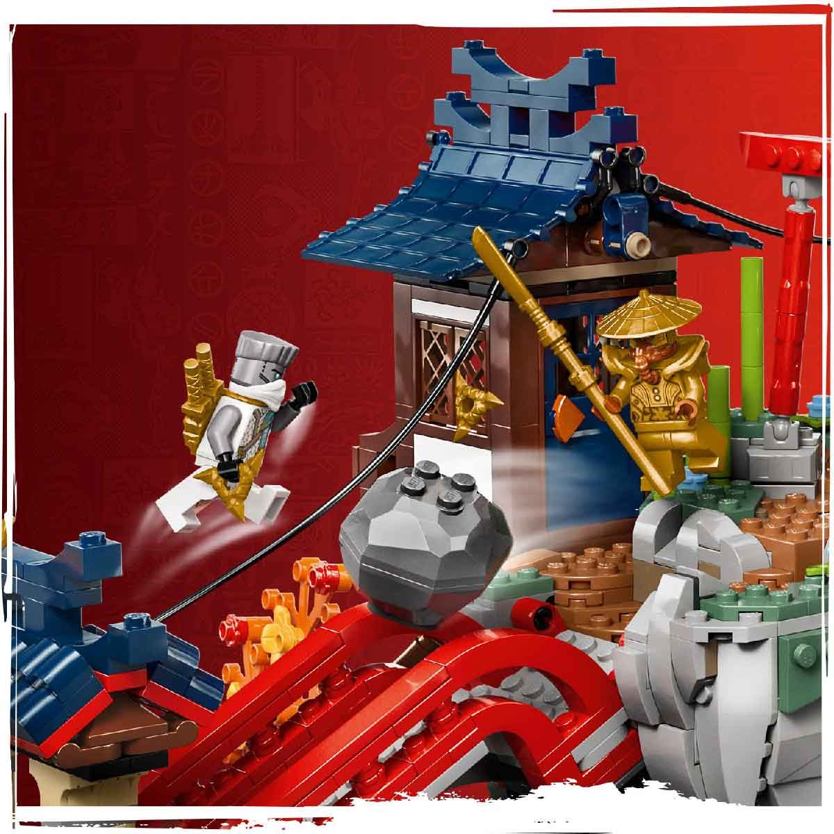 Bộ Mô Hình Đấu Trường Thành Ninja LEGO NINJAGO #71814