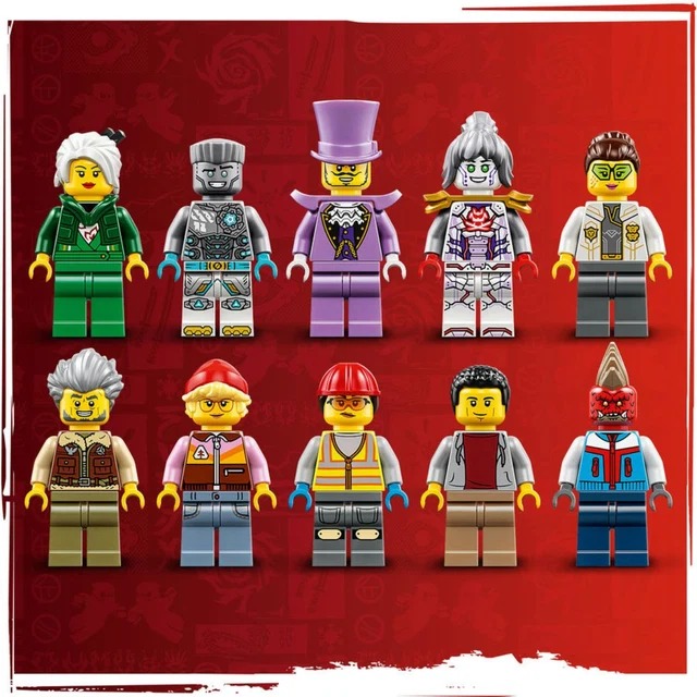 Bộ Mô Hình Xưởng Chế Tạo Thành Phố Ninjago® LEGO NINJAGO #71837