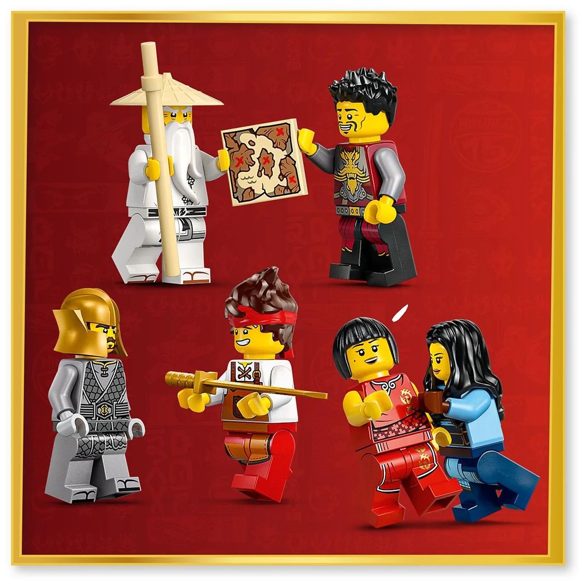 Bộ Mô Hình Thợ Rèn Bốn Vũ Khí – Kỷ Niệm 15 Năm LEGO NINJAGO #71858