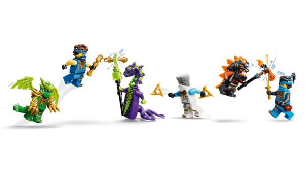 Bộ Mô Hình LEGO Ninjago Siêu Xe Chỉ Huy Land Bounty #71869