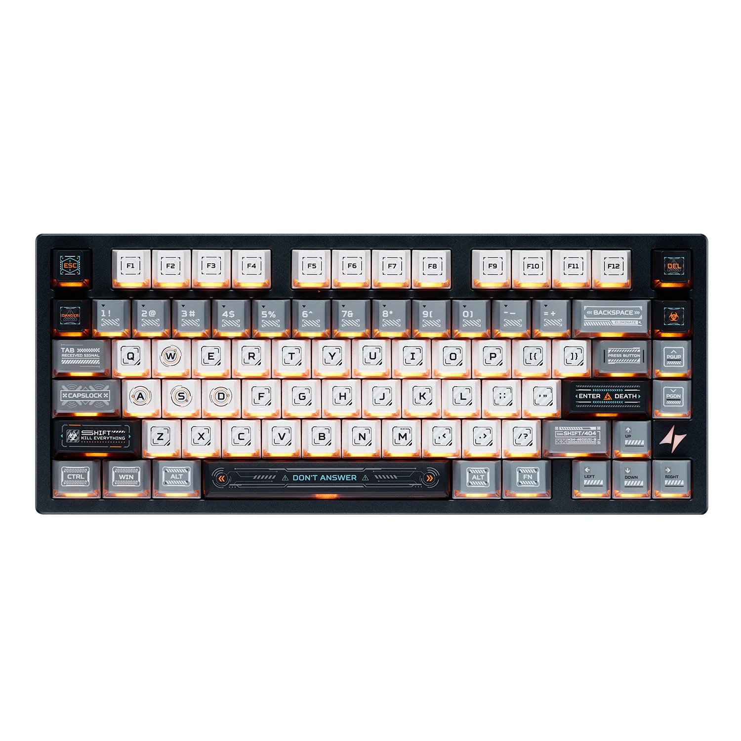 Bàn phím HE ATK RS7 Turbo Semi-Aluminum Esports