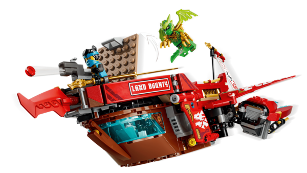 Bộ Mô Hình LEGO Ninjago Siêu Xe Chỉ Huy Land Bounty #71869