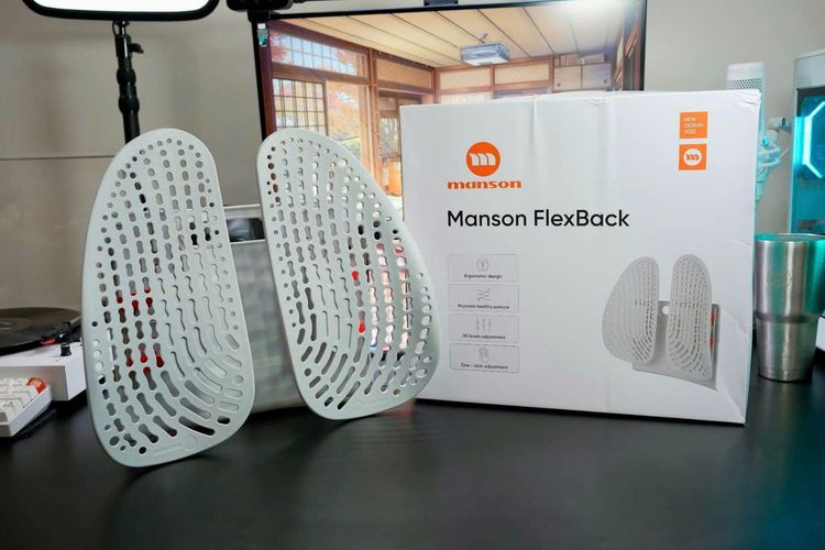 Tựa Lưng Công Thái Học Manson FlexBack Ultimate Edition