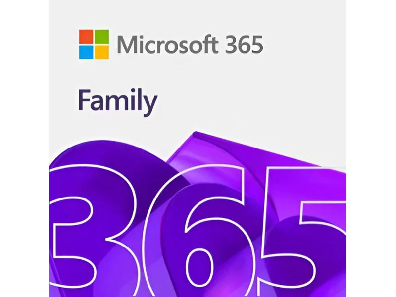 Phần mềm M365 Family English APAC Subscr 1YR Medialess
