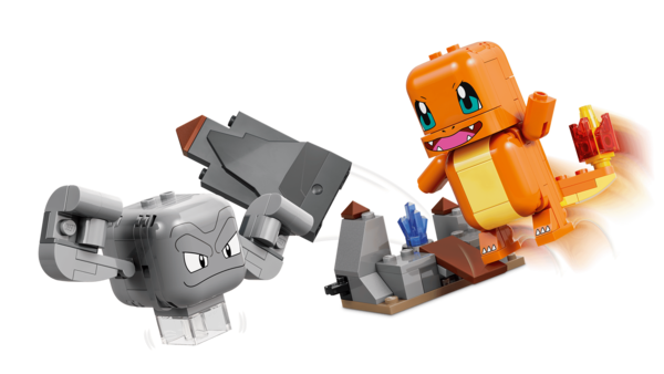 Bộ Mô Hình LEGO Trận Chiến Hang Động Của Charmander Và Geodude #72157