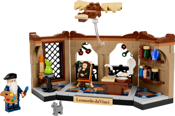 Bộ Mô Hình LEGO Tôn Vinh Leonardo Da Vinci #40902