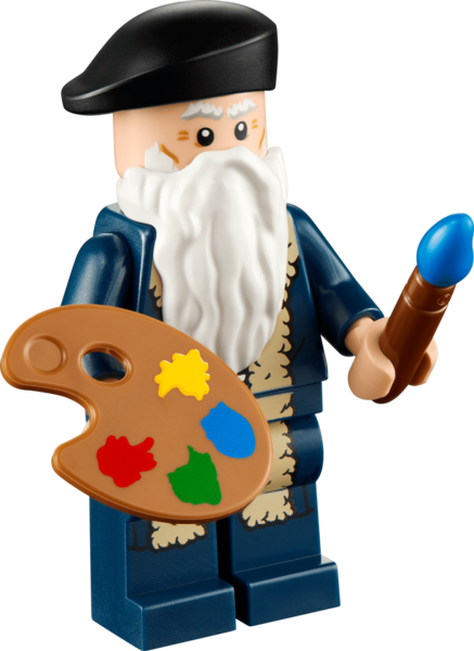 Bộ Mô Hình LEGO Tôn Vinh Leonardo Da Vinci #40902