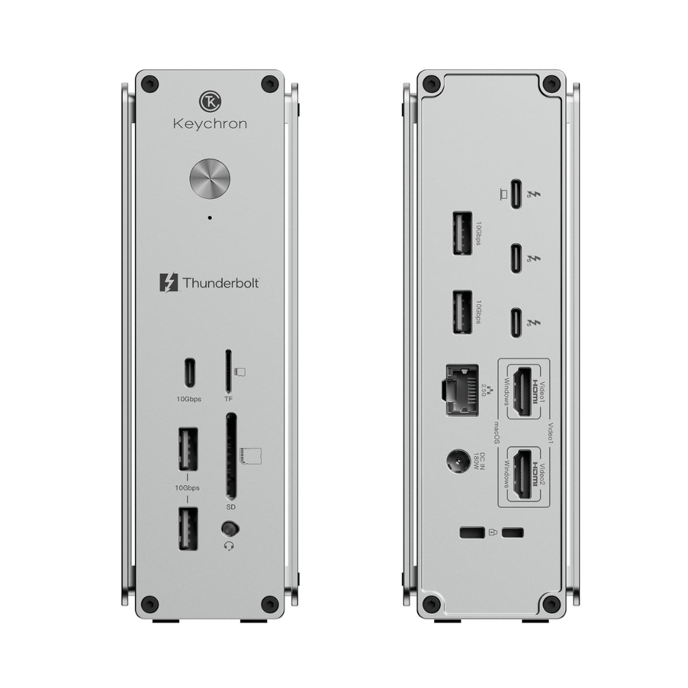 Bộ Chuyển Đổi Keychron Thunderbolt 5 Dock 14 Cổng