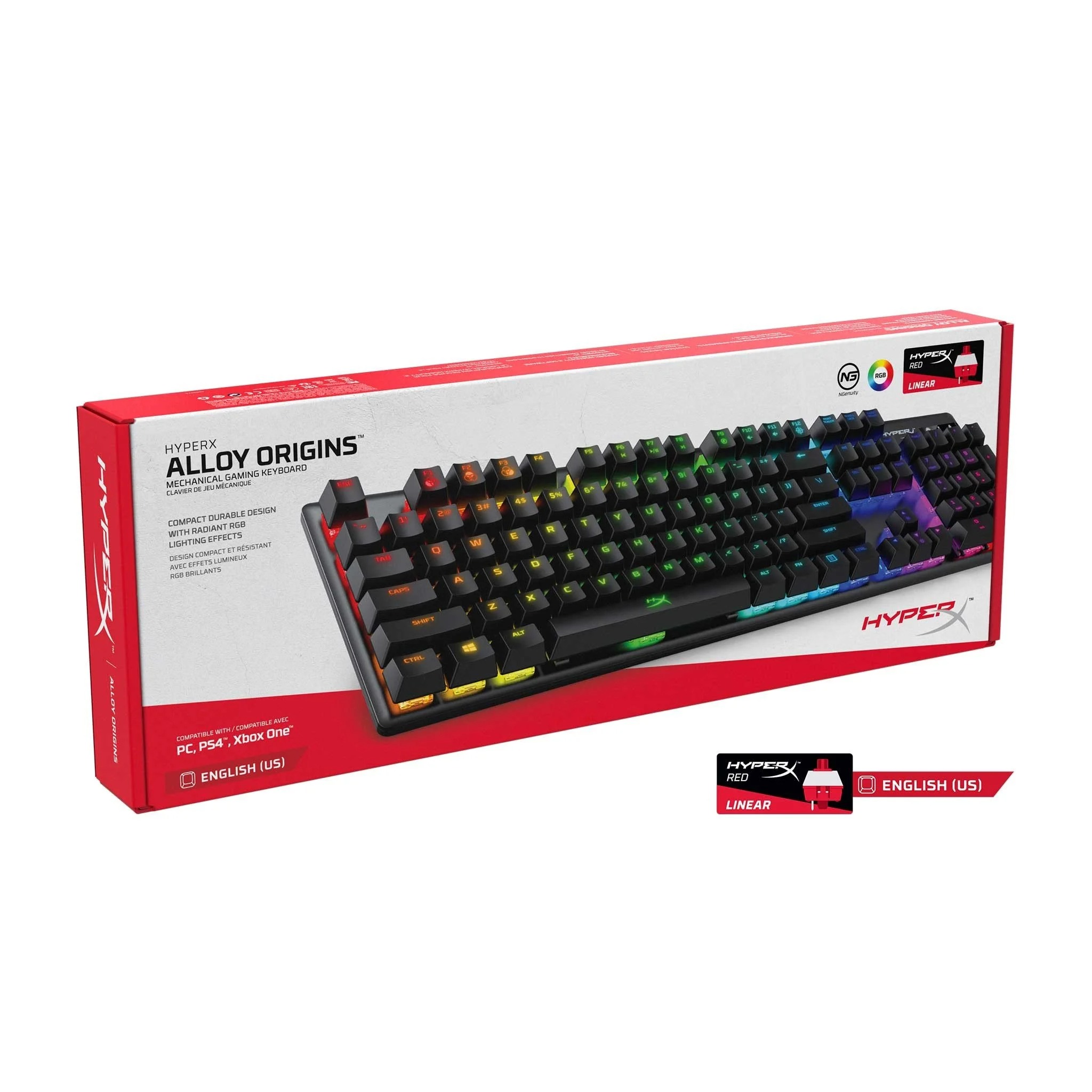 Bàn phím cơ HYPERX ALLOY ORIGINS