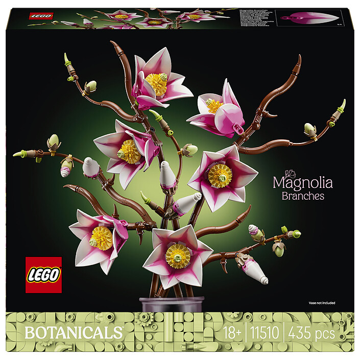 Bộ Mô Hình Nhánh Hoa Mộc Lan LEGO Botanical #11510