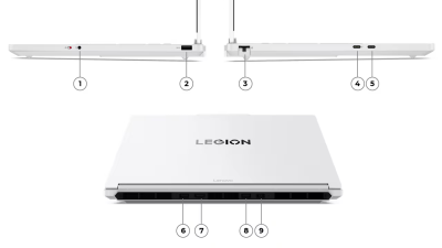 Laptop Lenovo Legion Y7000X 2026 Core 7 245HX RAM 16GB SSD 512GB RTX 5060 15.3" 2.5K OLED 165Hz (Legion 5 15IAX11) | Glacier White