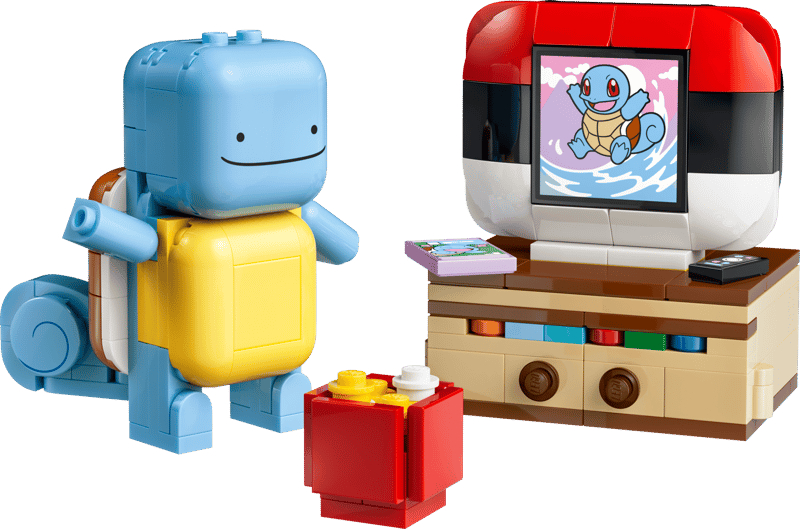 Bộ Mô Hình Lắp Ráp LEGO Ditto Squirtle Movie Night #40887