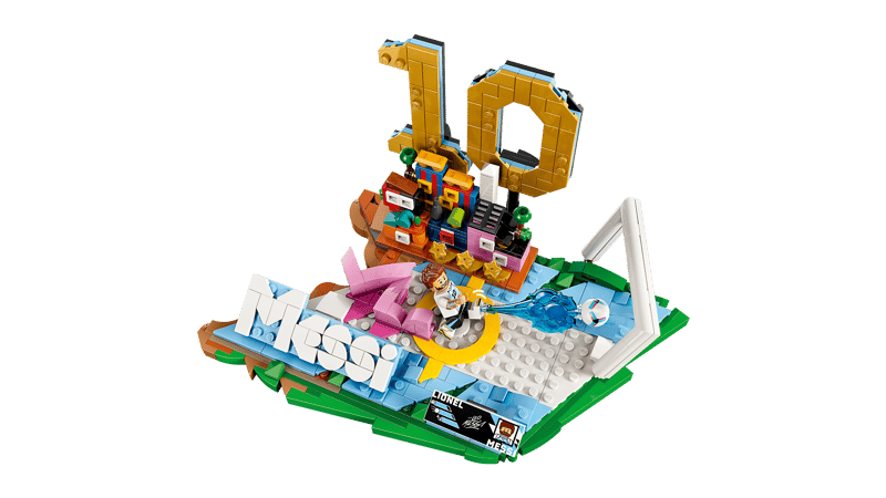 Bộ Mô Hình LEGO Lionel Messi Soccer Highlights - Siêu sao bóng đá Argentina #43011