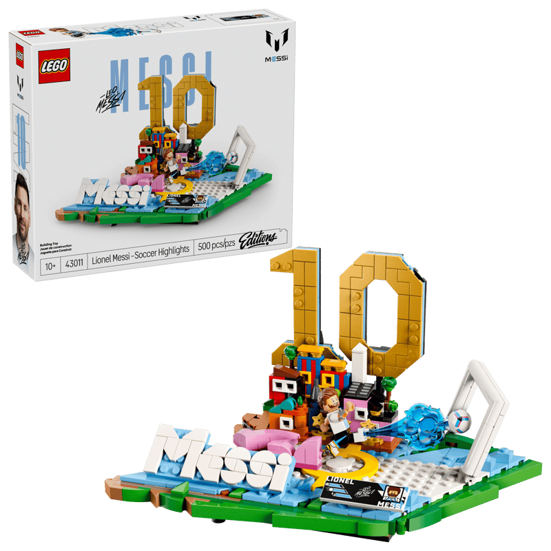Bộ Mô Hình LEGO Lionel Messi Soccer Highlights - Siêu sao bóng đá Argentina #43011