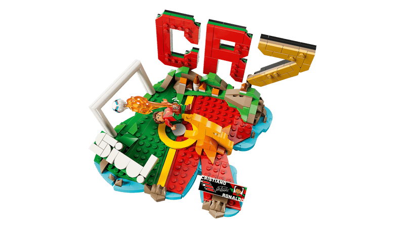 Bộ Mô Hình  LEGO Cristiano Ronaldo Soccer Highlights - Siêu sao bóng đá Bồ Đào Nha #43012
