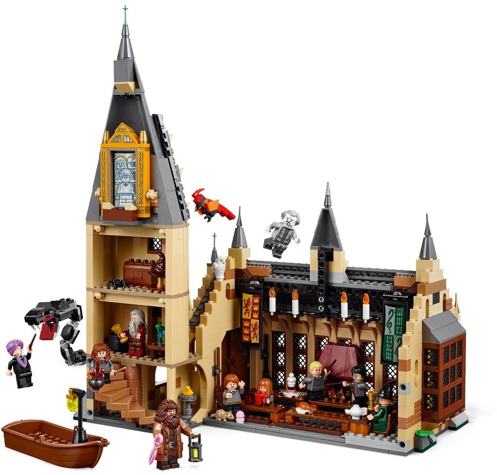 Bộ Mô Hình LEGO Harry Potter: Đại Sảnh Đường Hogwarts #75954