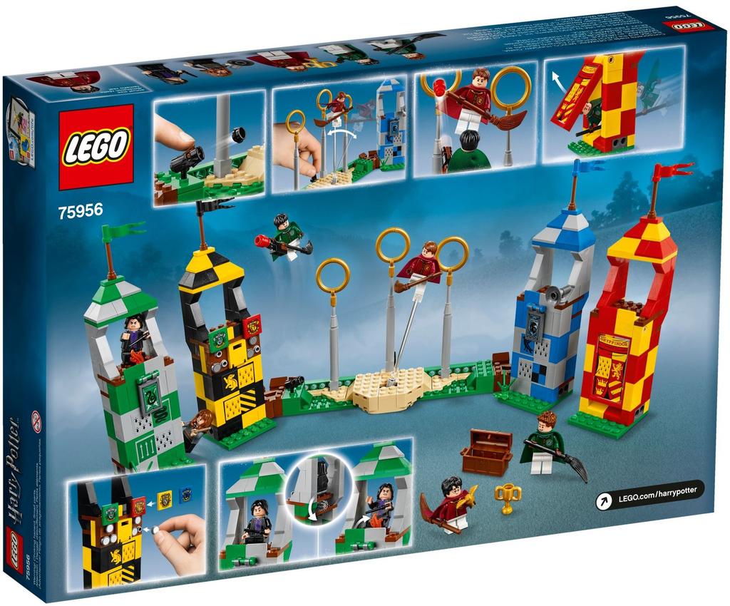Bộ Mô Hình LEGO Harry Potter: Trận Đấu Quidditch #75956