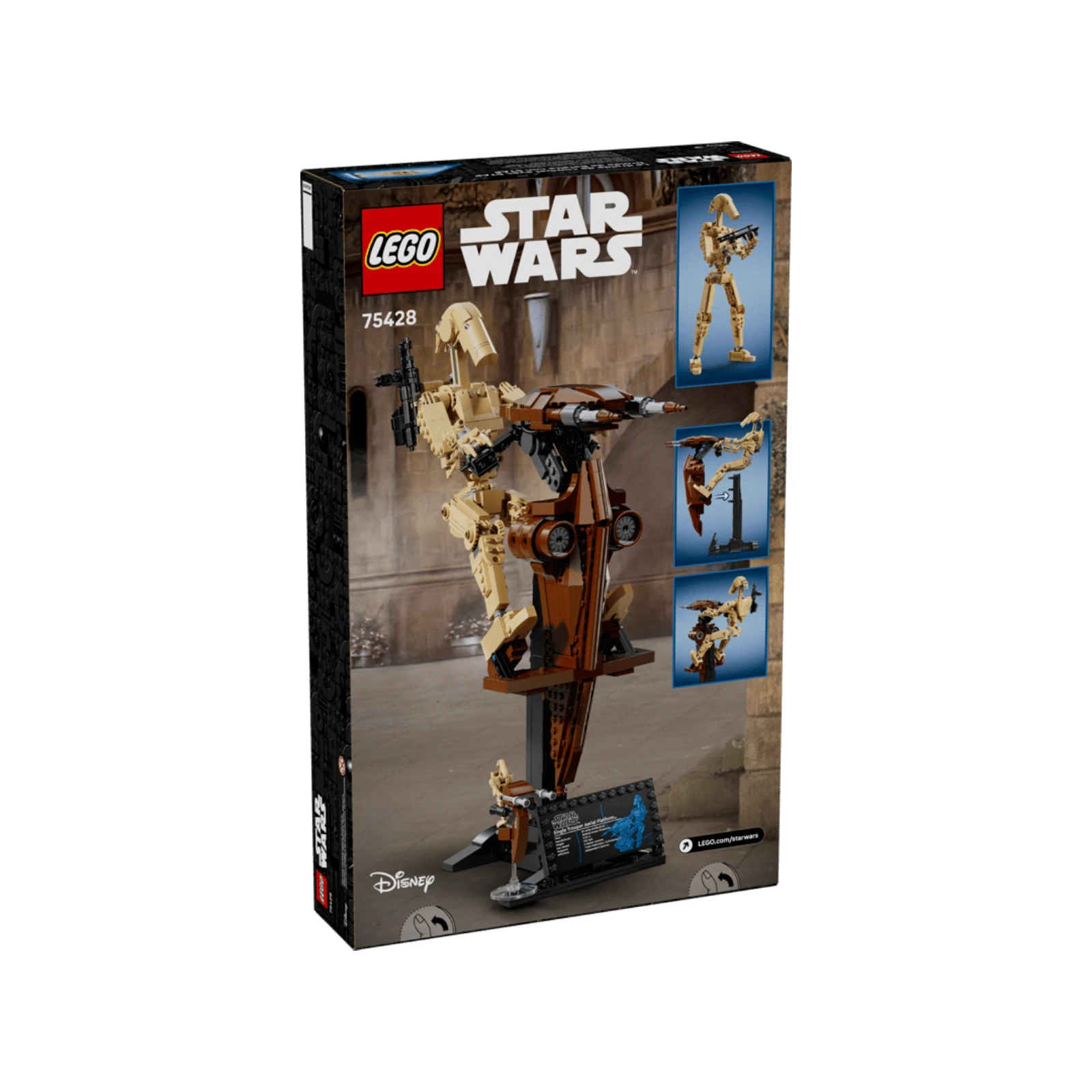 Bộ Mô Hình Lắp Ráp LEGO Battle Droid with STAP #75428