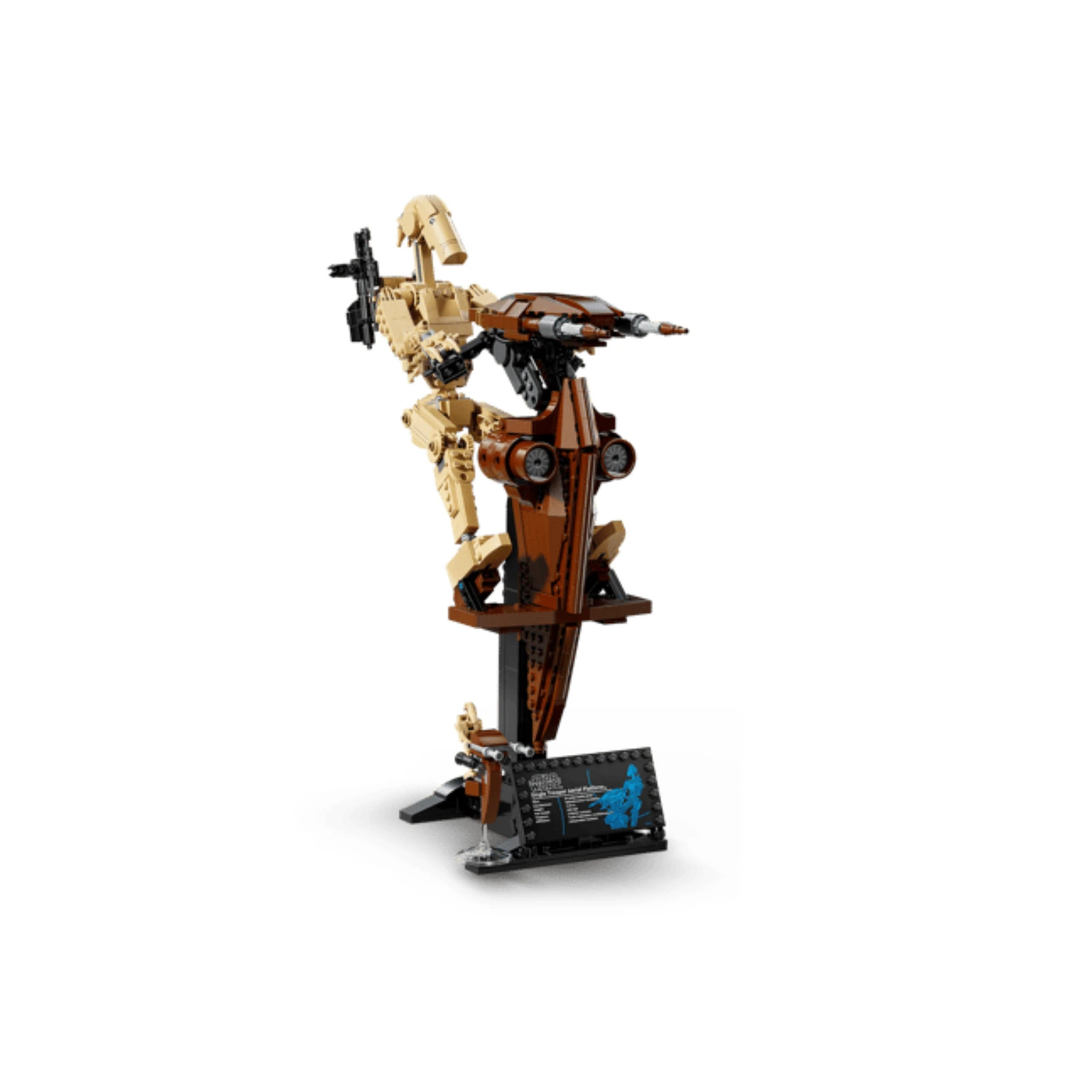 Bộ Mô Hình Lắp Ráp LEGO Battle Droid with STAP #75428