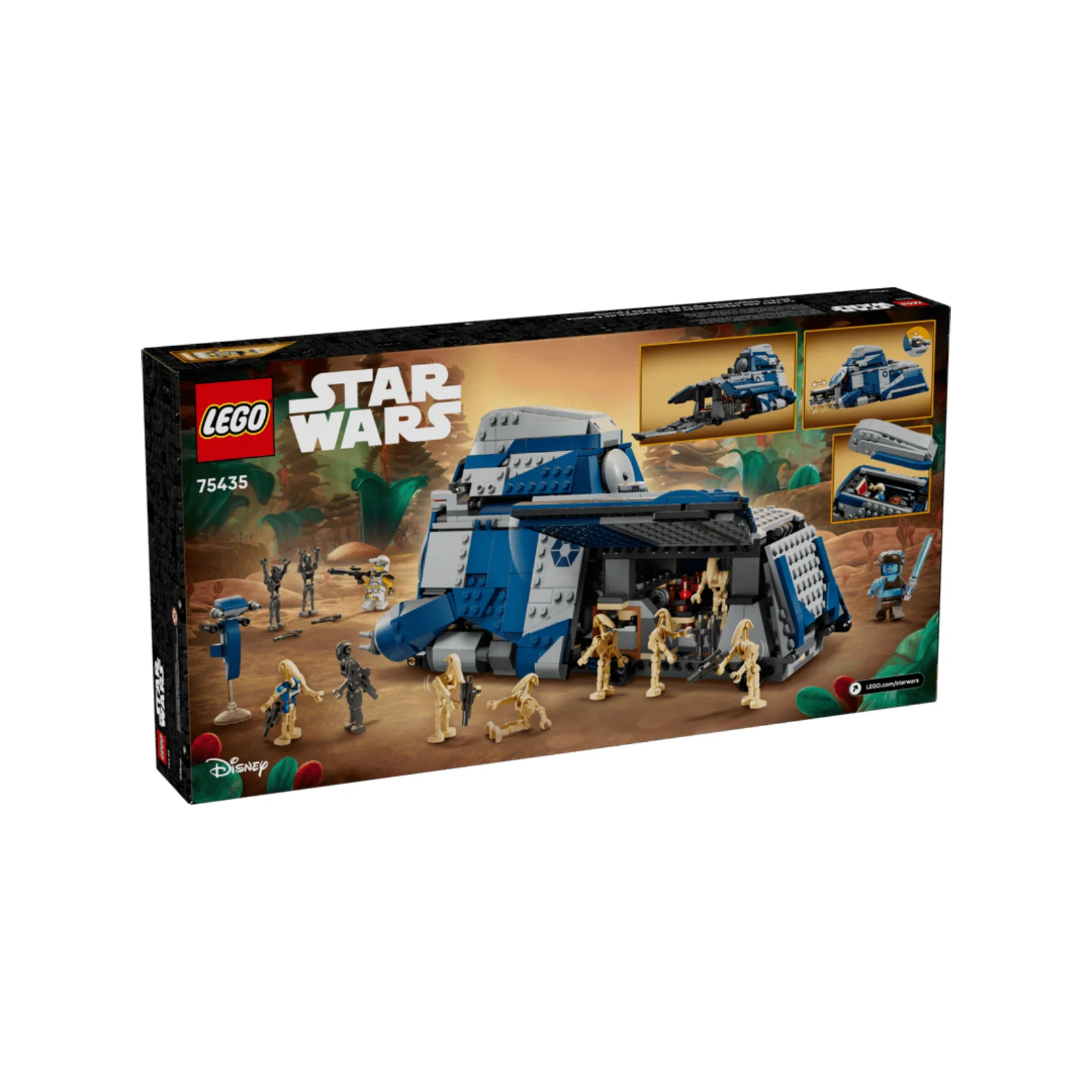 Bộ Mô Hình Lắp Ráp LEGO Battle of Felucia Separatist MTT #75435