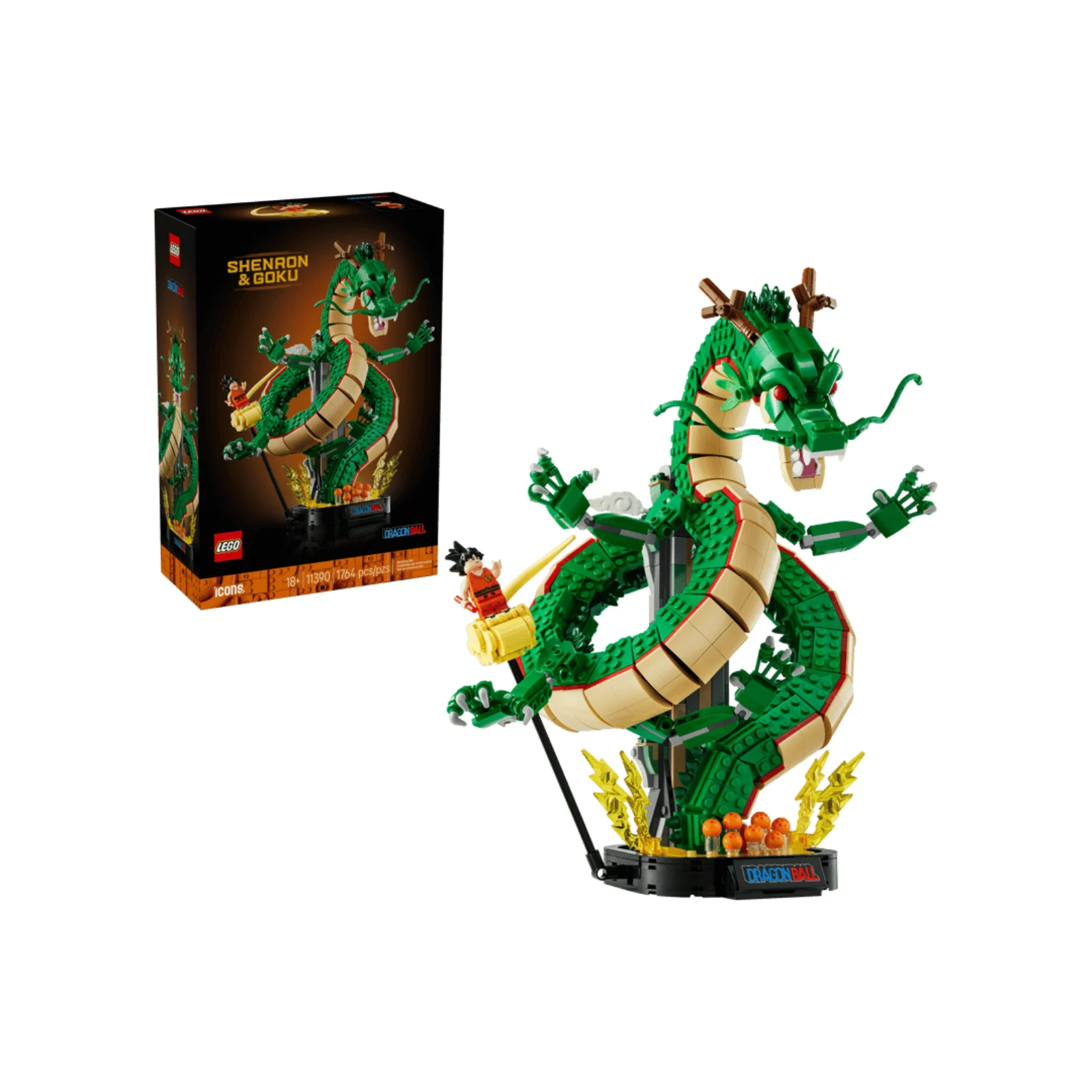 Bộ Mô Hình Lắp Ráp LEGO Shenron & Goku  #11390