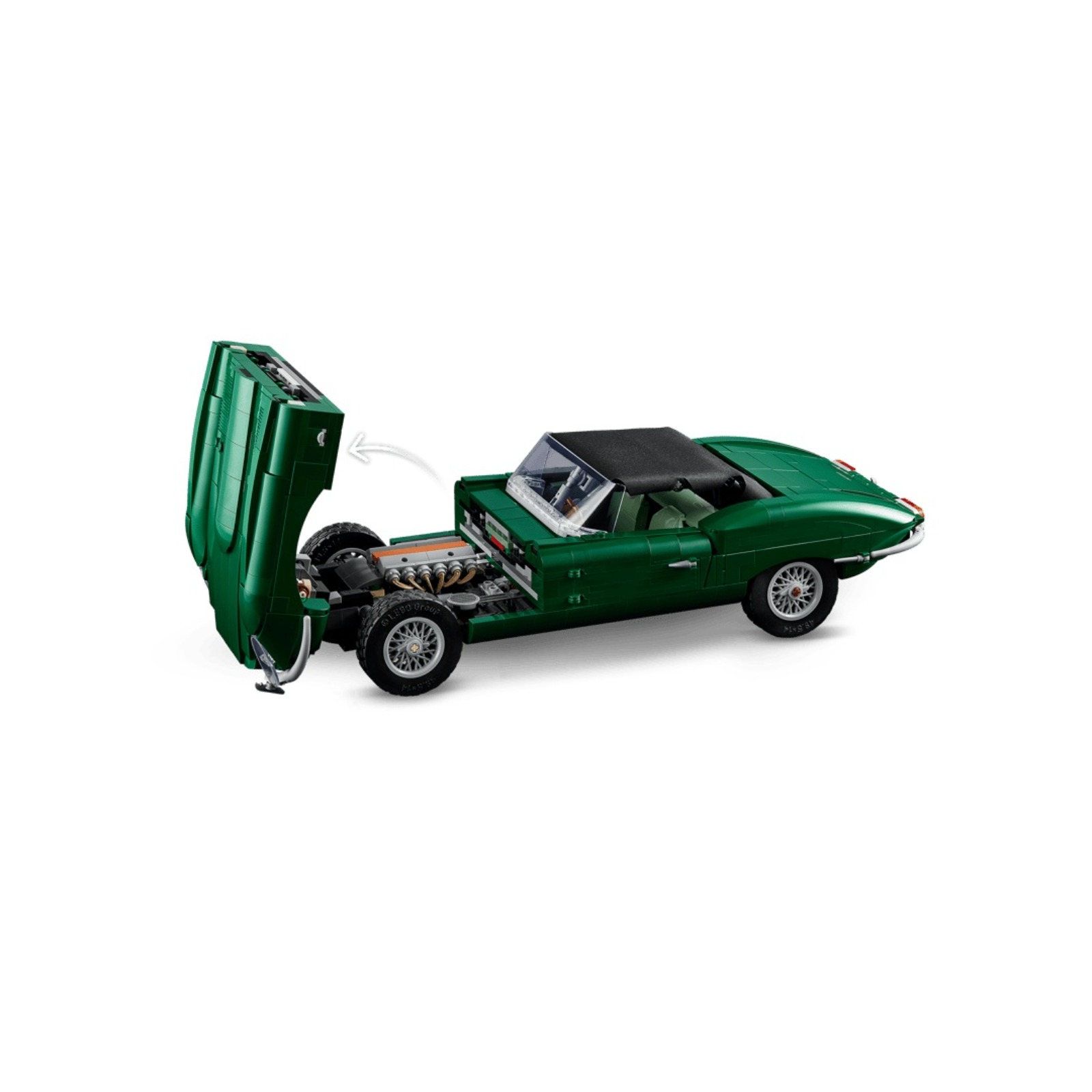 Bộ Mô Hình Lắp Ráp LEGO Jaguar E-Type Siêu Xe Cổ Điển #11381