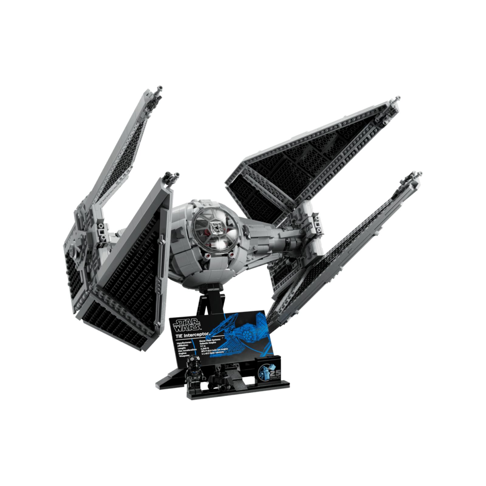 Bộ Mô Hình Lắp Ráp LEGO Star Wars TIE Interceptor #75382