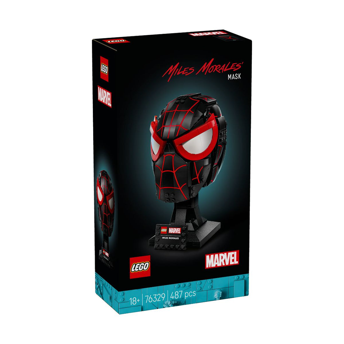 Bộ Mô Hình LEGO SUPERHEROES Mặt Nạ Miles Morales #76329