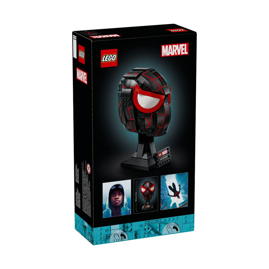 Bộ Mô Hình LEGO SUPERHEROES Mặt Nạ Miles Morales #76329
